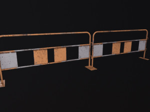 Crowd Barrier Modelo 3D