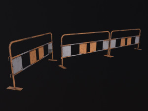 Crowd Barrier Modelo 3D