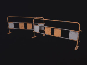Crowd Barrier Modelo 3D