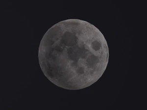 Moon 3D Model