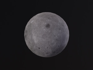 Moon 3D 模型