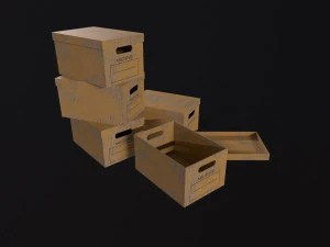 Archive box 3D Model