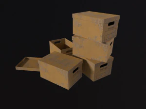 Archive box 3D Model