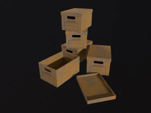 Archive box 3D Model