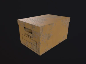 Archive box 3D Model