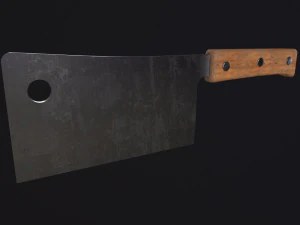 Butcher Knife 3D Model