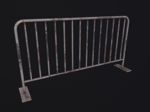 Crowd Barrier 3D Модель
