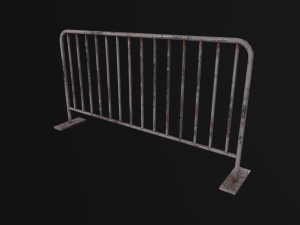 Crowd Barrier Modelo 3D