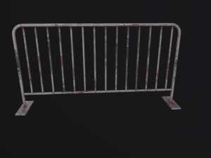 Crowd Barrier Modelo 3D