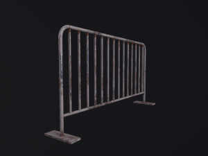 Crowd Barrier Modelo 3D