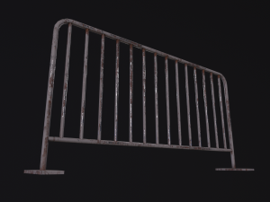 Crowd Barrier Modelo 3D
