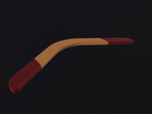 Boomerang 3D Modell