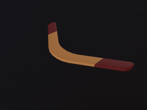 Boomerang 3D Model