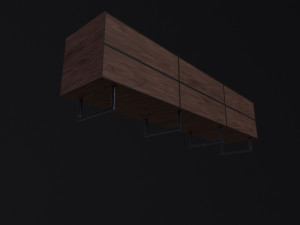 Bellagio TV Dresser 3D Model