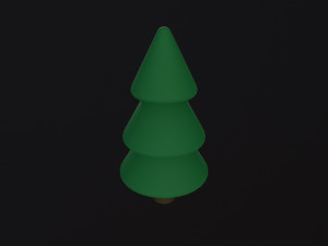 Cartoon Tree Modello 3D