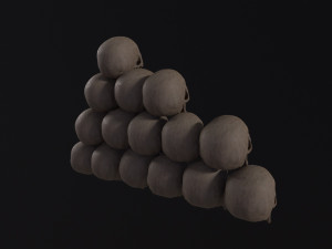Skull Piles 3D Модель