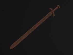 Ahşap Oyuncak Kısa Kılı&ccedil; 3D Model