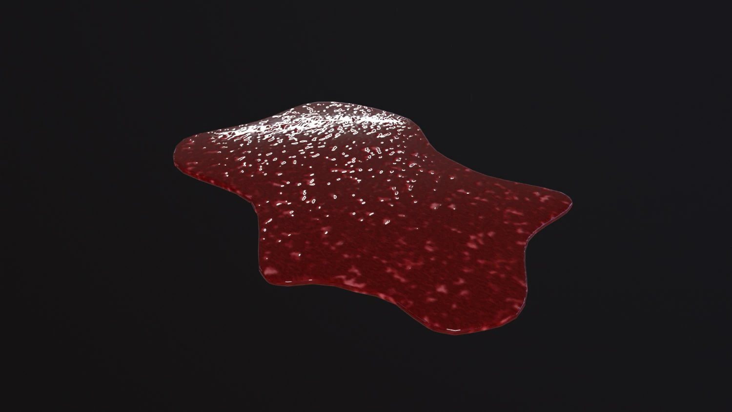 Blood Splatter 3D Model .c4d .max .obj .3ds .fbx .stl .blend 