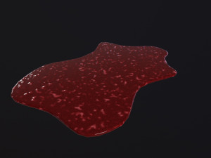 Blood Splatter Modèle 3D