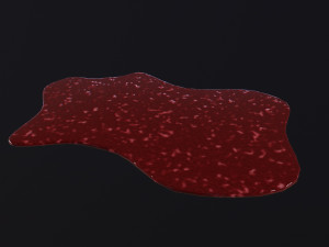 Blood Splatter Modèle 3D