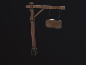 Medieval sign 3D मॉडल