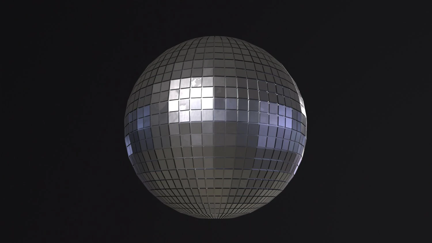 Disco mirror ball 3D Model .c4d .max .obj .3ds .fbx .stl .blend 
