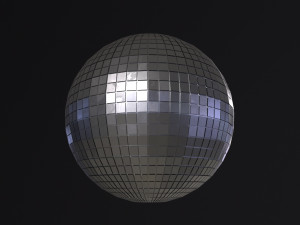 Disco mirror ball 3Dモデル