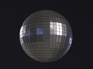 Disco mirror ball Modelo 3D