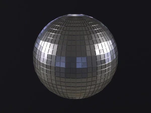 Disco mirror ball 3D Model