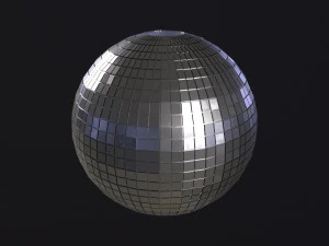 Disco mirror ball 3D Model