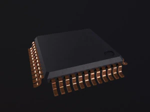 Мікрочіп 3D Модель