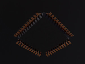 Microchip Modelo 3D