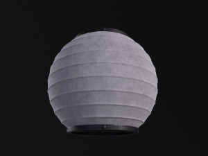 Japanese paper lantern Modelo 3D