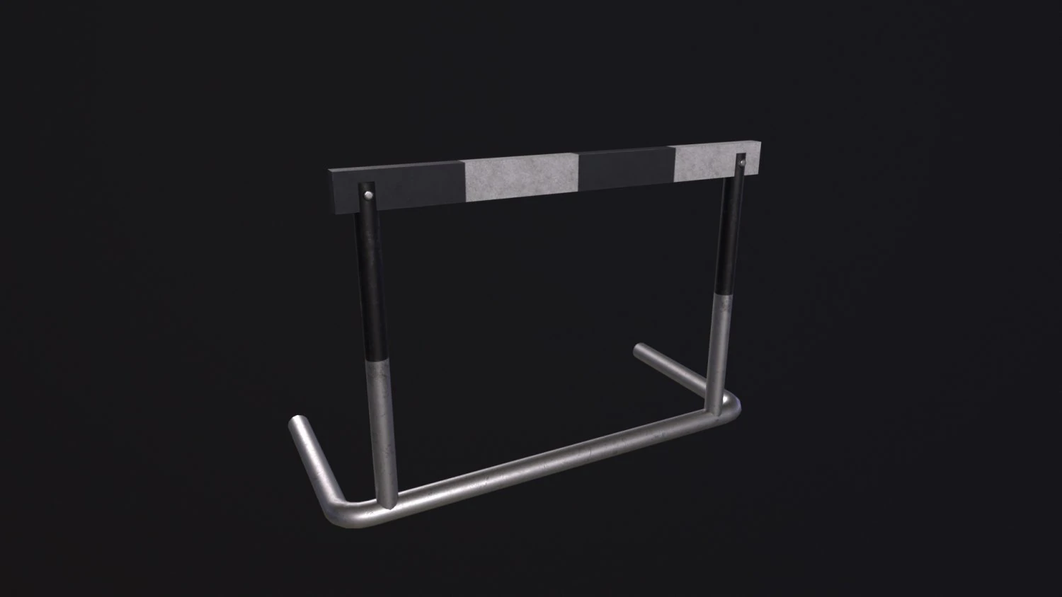 トラックハードル 3Dモデル .c4d .max .obj .3ds .fbx .stl .blend 