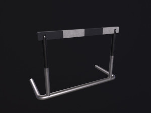 Track hurdle 3D Model