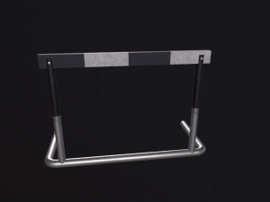 Track hurdle 3D Model