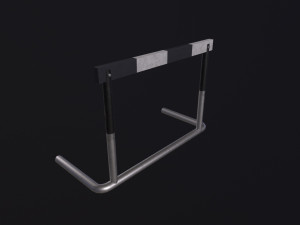 Track hurdle 3D Model