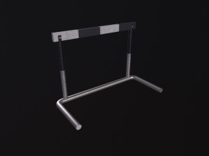 Track hurdle 3D Model