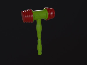 Toy hammer 3D Model