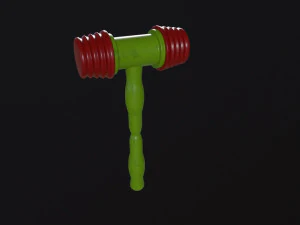 Игрушечный молоток 3D Модель