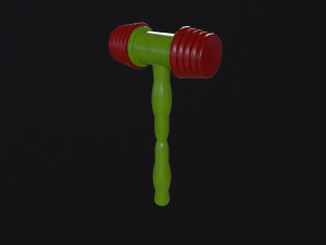 Toy hammer Modello 3D
