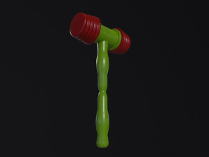 Toy hammer Modello 3D