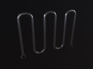 Wave bicycle racks 3D Model
