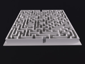 Labyrinth maze 3D 모델