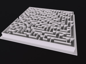 Labyrinth maze 3D 모델