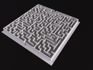 Labyrinth maze 3D 모델
