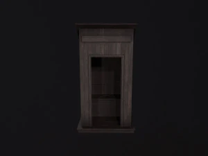 Outhouse Toilet 3D Model