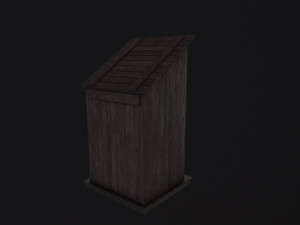 Outhouse Toilet Modelo 3D