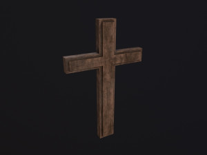 Wooden Cross 3D 모델
