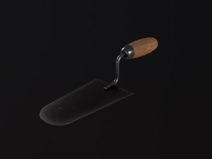 Plaster Trowel Poo 3D Модель